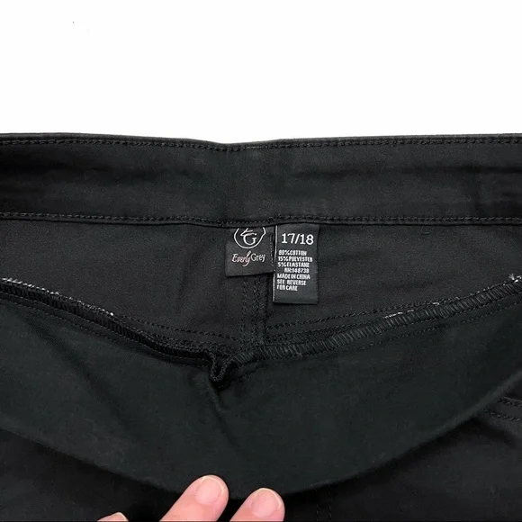 Everly Grey Aria Maternity Jeans Black Size 17/18 - Picture 3 of 11